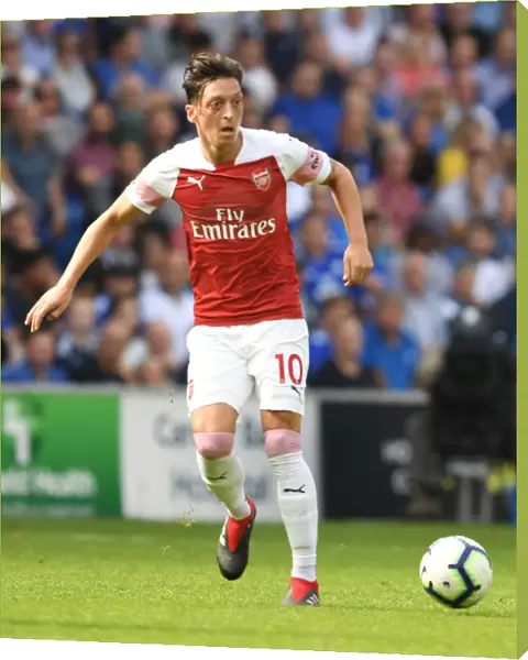 Mesut Ozil in Action: Arsenal vs. Cardiff City, 2018-19 Premier League