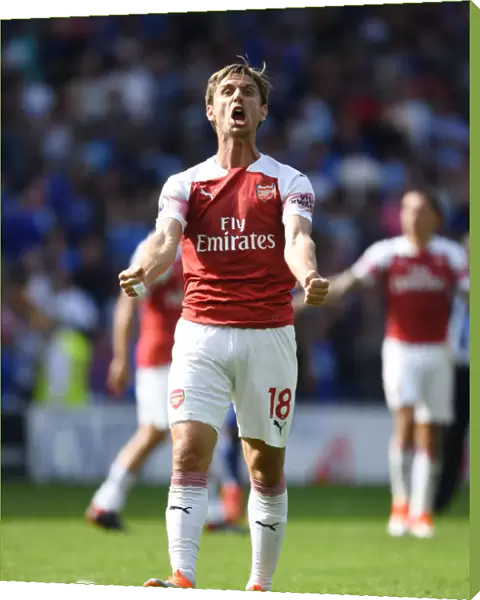 Nacho Monreal's Triumphant Moment: Arsenal's Victory over Cardiff City