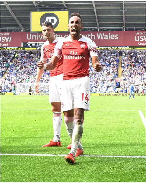 Aubameyang's Brace: Arsenal Triumphs at Cardiff City (Premier League 2018-19)
