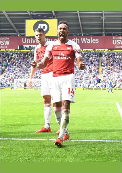 Aubameyang's Brace: Arsenal Triumphs at Cardiff City (Premier League 2018-19)