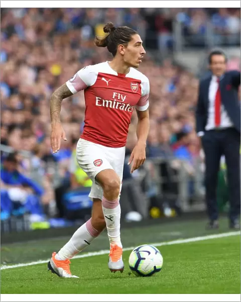 Hector Bellerin: In Action for Arsenal against Cardiff City, Premier League 2018-19