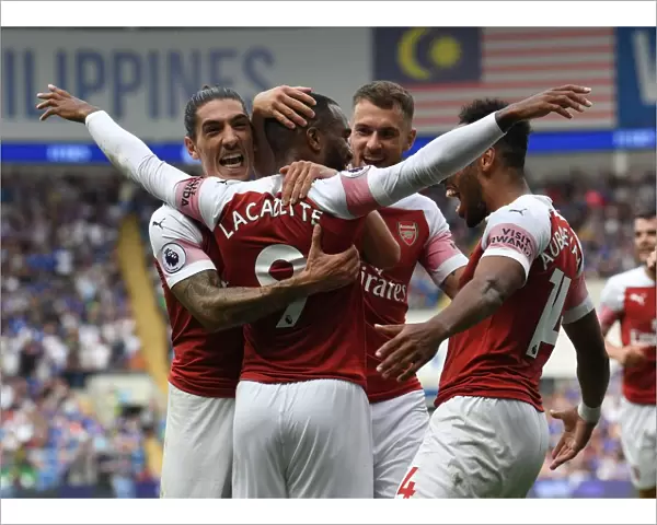 Arsenal's Lacazette and Bellerin: Unstoppable Partnership Scores Third Goal vs Cardiff City