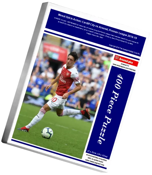 Mesut Ozil in Action: Cardiff City vs Arsenal, Premier League 2018-19