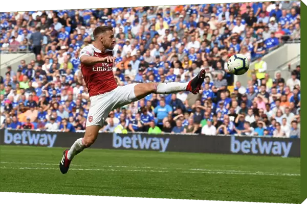 Aaron Ramsey in Action: Cardiff City vs. Arsenal FC, Premier League 2018-19