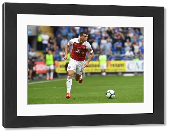 Granit Xhaka in Action: Cardiff City vs. Arsenal FC, Premier League 2018-19