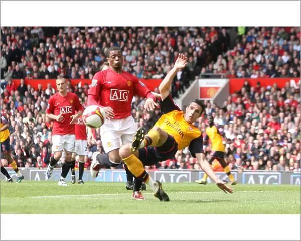 Robin van Persie (Arsenal) Patrice Evra (Man United)