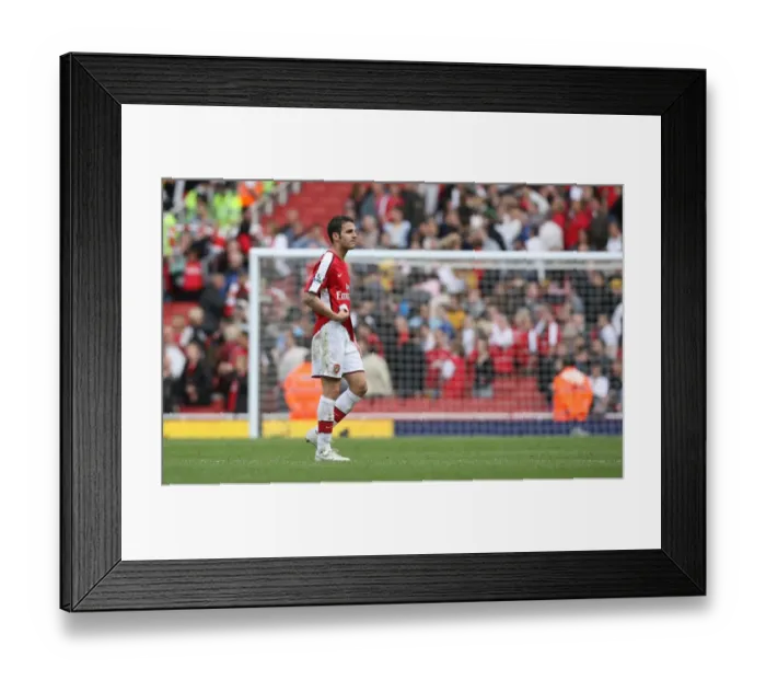 Framed Print : Cesc Fabregas: Arsenal's Star Midfielder Faces Chelsea in Disappointing 1:4 Defeat at Emirates Stadium, 2009 Framed Print : Cesc Fabregas: Arsenal's Star Midfielder Faces Chelsea in Disappointing 1:4 Defeat at Emirates Stadium, 2009