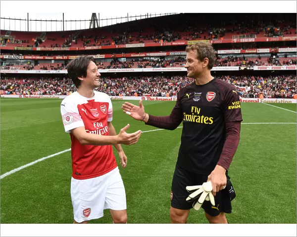 Arsenal Legends: Rosicky and Lehmann Square Off against Real Madrid Legends