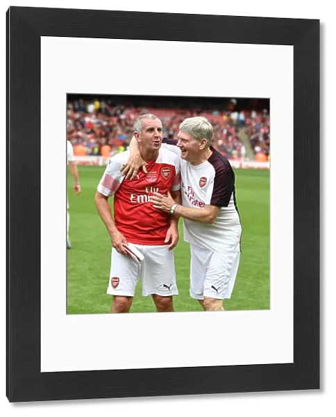 Arsenal Legends: Pat Rice and Nigel Winterburn Reunite at Emirates Stadium