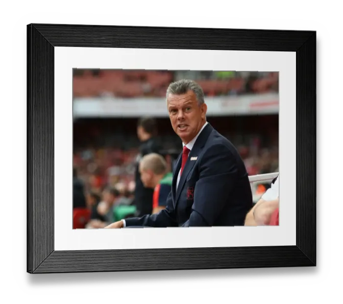 Framed Print : Arsenal Legends vs Real Madrid Legends: A Reunion of Football Greats with David O'Leary at Emirates Stadium Framed Print : Arsenal Legends vs Real Madrid Legends: A Reunion of Football Greats with David O'Leary at Emirates Stadium