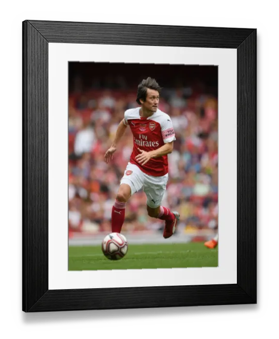 Framed Print : Arsenal Legends vs Real Madrid Legends: Rosicky's Glorious Performance at the Emirates Framed Print : Arsenal Legends vs Real Madrid Legends: Rosicky's Glorious Performance at the Emirates