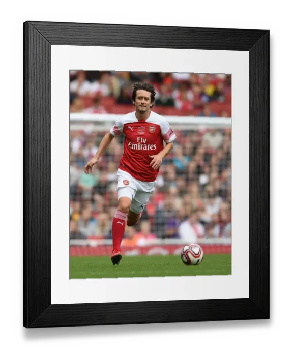 Framed Print : Arsenal Legends vs Real Madrid Legends: Rosicky's Emotional Return to Emirates Stadium Framed Print : Arsenal Legends vs Real Madrid Legends: Rosicky's Emotional Return to Emirates Stadium