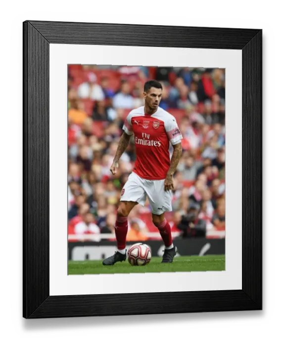 Framed Print : Jeremie Aliadiere Shines in Arsenal Legends vs Real Madrid Legends Clash: A Football Showdown