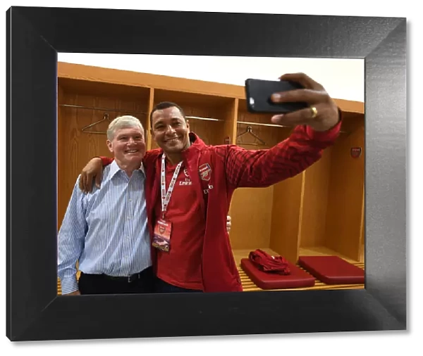 Pat Rice and Gilberto Reunited: Arsenal Legends vs Real Madrid Legends at Emirates Stadium