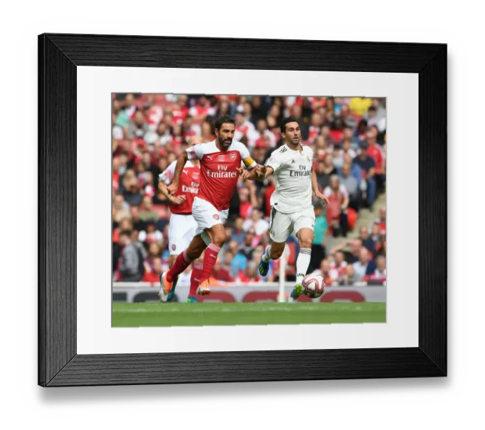 Framed Print : Pires vs Arbeloa: A Clash of Football Legends - Arsenal Legends vs Real Madrid Legends (2018-19) Framed Print : Pires vs Arbeloa: A Clash of Football Legends - Arsenal Legends vs Real Madrid Legends (2018-19)