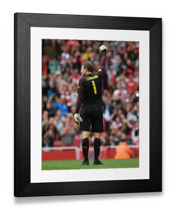 Framed Print : Jens Lehmann's Thrilling Penalty Goal: Arsenal Legends vs Real Madrid Legends Shootout (2018) Framed Print : Jens Lehmann's Thrilling Penalty Goal: Arsenal Legends vs Real Madrid Legends Shootout (2018)