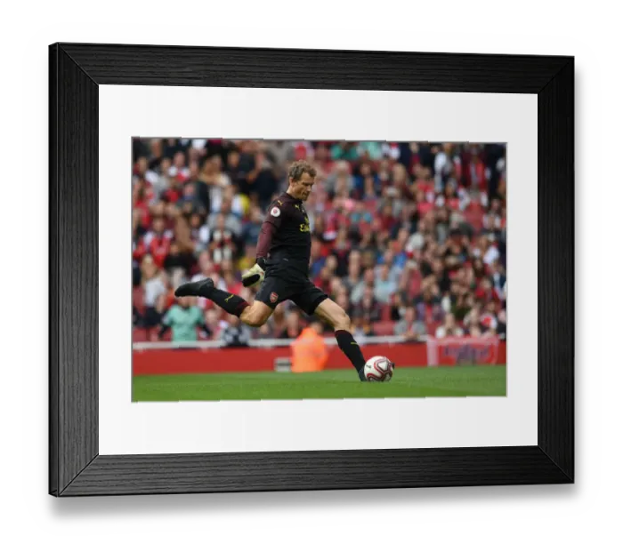 Framed Print : Jens Lehmann's Thrilling Penalty: Arsenal Legends vs Real Madrid Legends (2018-19) Framed Print : Jens Lehmann's Thrilling Penalty: Arsenal Legends vs Real Madrid Legends (2018-19)