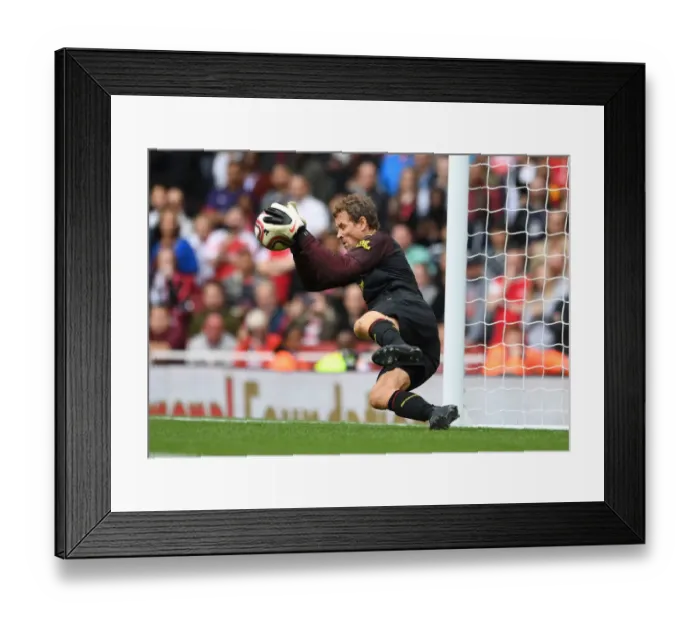 Framed Print : Jens Lehmann's Epic Penalty Save: Arsenal Legends vs Real Madrid Legends Shootout Framed Print : Jens Lehmann's Epic Penalty Save: Arsenal Legends vs Real Madrid Legends Shootout