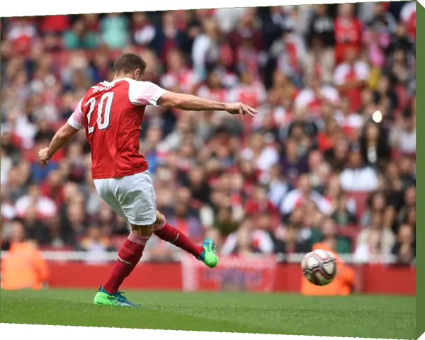 Arsenal Legends vs Real Madrid Legends: Matthew Upson Scores the Decisive Penalty at Emirates Stadium