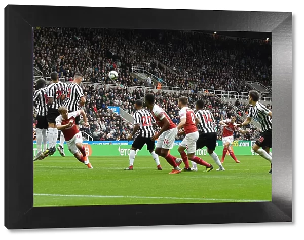 Granit Xhaka Scores Free Kick: Newcastle United vs. Arsenal FC, Premier League 2018-19