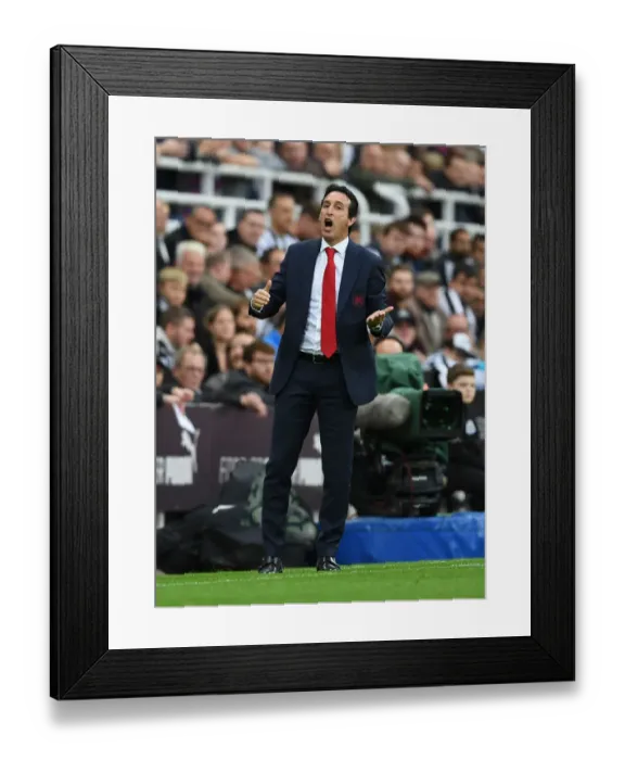 Framed Print : Unai Emery Leads Arsenal in Premier League Clash against Newcastle United (2018-19) Framed Print : Unai Emery Leads Arsenal in Premier League Clash against Newcastle United (2018-19)