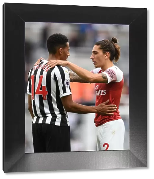 Sportsmanship Shines: Bellerin and Hayden's Heartwarming Post-Match Chat Amidst Newcastle-Arsenal Rivalry (2018-19)