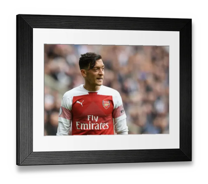 Framed Print : Mesut Ozil in Action: Arsenal vs. Newcastle United, Premier League 2018-19 Framed Print : Mesut Ozil in Action: Arsenal vs. Newcastle United, Premier League 2018-19