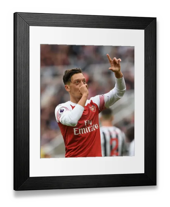 Framed Print : Mesut Ozil's Brace: Arsenal's Victory over Newcastle United (2018-19) Framed Print : Mesut Ozil's Brace: Arsenal's Victory over Newcastle United (2018-19)