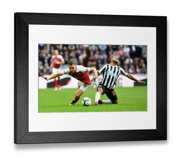 Framed Print : Clash at St. James Park: A Duel Between Ramsey and Kenedy - Arsenal vs. Newcastle United, Premier League 2018-19 Framed Print : Clash at St. James Park: A Duel Between Ramsey and Kenedy - Arsenal vs. Newcastle United, Premier League 2018-19