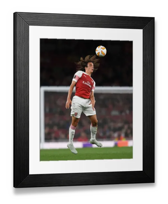 Framed Print : Matteo Guendouzi in Action: Arsenal vs Vorskla Poltava, UEFA Europa League 2018-19 Framed Print : Matteo Guendouzi in Action: Arsenal vs Vorskla Poltava, UEFA Europa League 2018-19