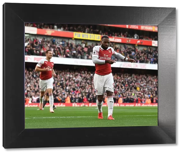 Alex Lacazette Scores First Goal: Arsenal vs. Everton, Premier League 2018-19