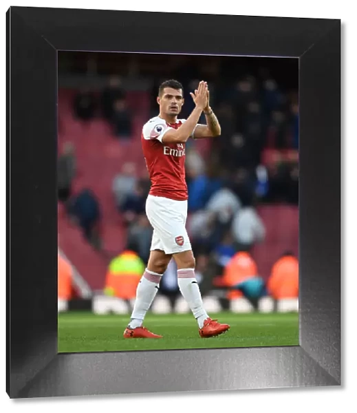Xhaka Applauds Arsenal Fans: Arsenal vs Everton, Premier League 2018-19