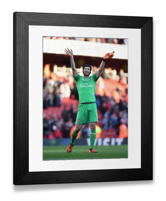 Framed Print : Arsenal's Unwavering Protector: Petr Cech in Action Framed Print : Arsenal's Unwavering Protector: Petr Cech in Action