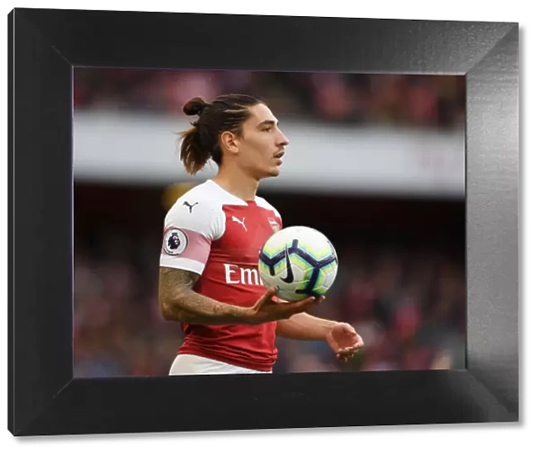 Hector Bellerin: In Action for Arsenal Against Everton, Premier League 2018-19