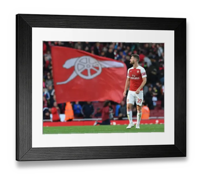 Framed Print : Shkodran Mustafi: Arsenal's Defensive Determination Against Everton (Premier League 2018-19) Framed Print : Shkodran Mustafi: Arsenal's Defensive Determination Against Everton (Premier League 2018-19)