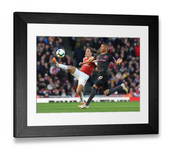 Framed Print : Bellerin vs. Richarlison: A Clash at the Emirates - Arsenal's Battle Against Everton (2018-19) Framed Print : Bellerin vs. Richarlison: A Clash at the Emirates - Arsenal's Battle Against Everton (2018-19)