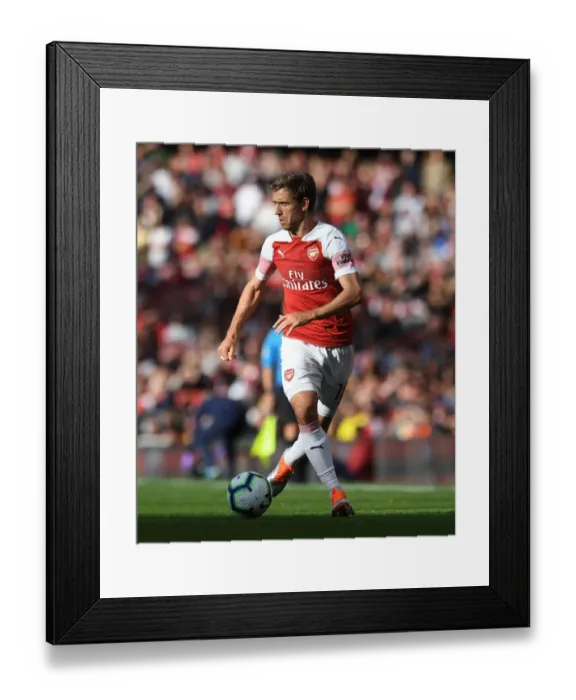 Framed Print : Nacho Monreal in Action: Arsenal vs. Everton, Premier League 2018-19 Framed Print : Nacho Monreal in Action: Arsenal vs. Everton, Premier League 2018-19