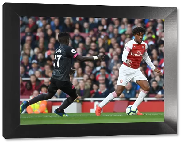 Alex Iwobi in Action: Arsenal vs. Everton, Premier League 2018-19