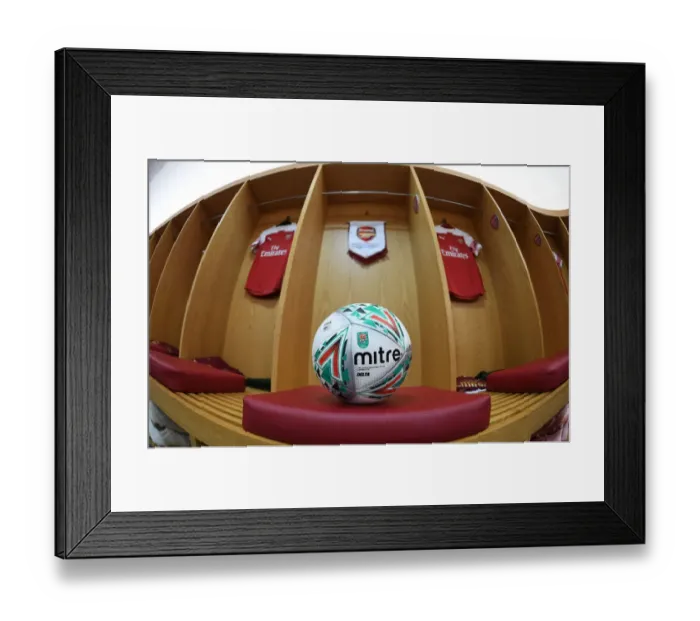 Framed Print : Arsenal v Brentford - Carabao Cup Third Round