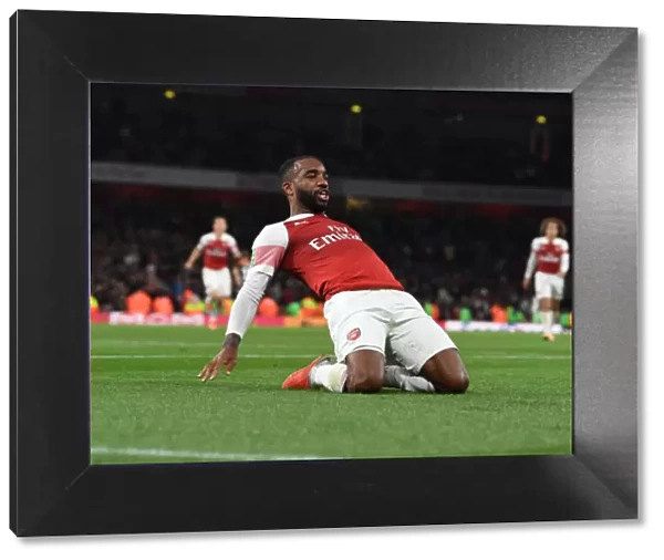 Alex Lacazette's Hat-Trick: Arsenal's Commanding Performance against Brentford in Carabao Cup