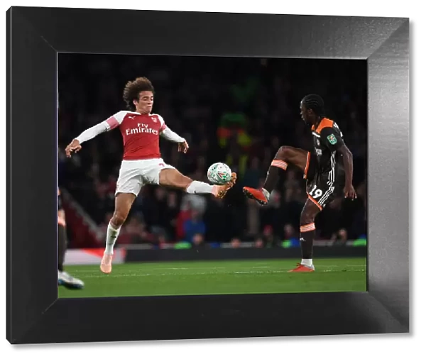 Guendouzi vs. Sawyers: Intense Battle in Arsenal's Carabao Cup Clash against Brentford