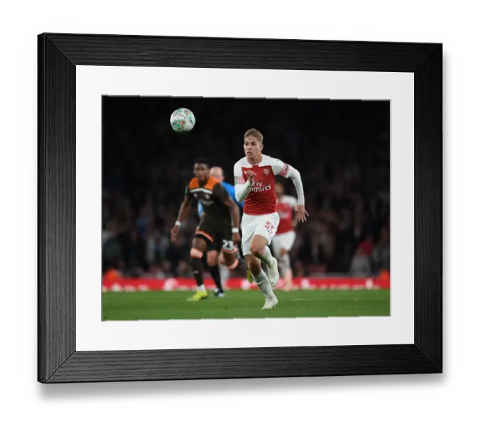 Framed Print : Emile Smith Rowe: Arsenal's Breakout Star Shines in Carabao Cup Victory over Brentford Framed Print : Emile Smith Rowe: Arsenal's Breakout Star Shines in Carabao Cup Victory over Brentford