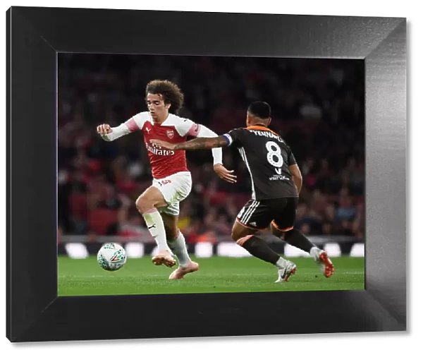 Arsenal's Guendouzi Clashes with Brentford's Yennaris in Carabao Cup Showdown