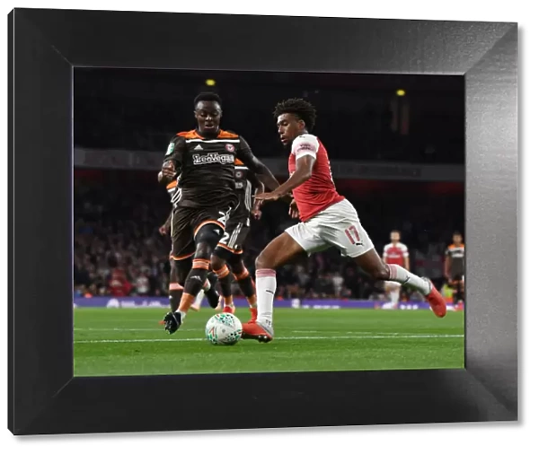 Alex Iwobi's Slick Moves: Outmaneuvering Moses Odubajo in Arsenal's Carabao Cup Victory