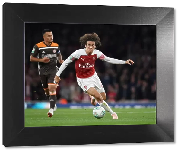Matteo Guendouzi: Arsenal's Midfield Star Shines in Carabao Cup Clash Against Brentford
