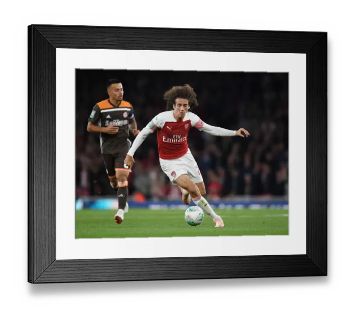 Framed Print : Matteo Guendouzi: Arsenal's Midfield Star Shines in Carabao Cup Clash Against Brentford Framed Print : Matteo Guendouzi: Arsenal's Midfield Star Shines in Carabao Cup Clash Against Brentford