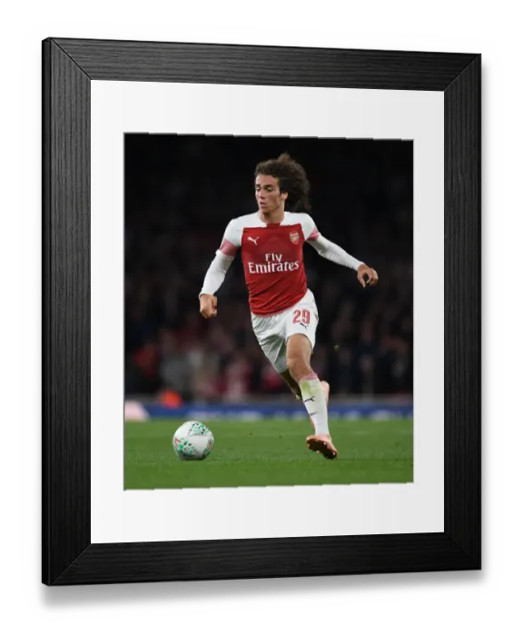 Framed Print : Matteo Guendouzi in Action: Arsenal vs. Brentford, Carabao Cup 2018-19 Framed Print : Matteo Guendouzi in Action: Arsenal vs. Brentford, Carabao Cup 2018-19
