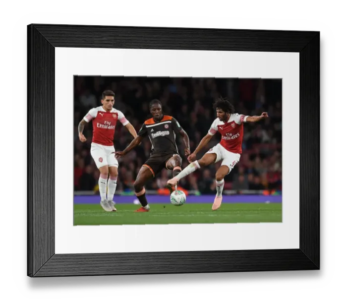 Framed Print : Elneny vs Sawyers: Clash at the Emirates - Arsenal vs Brentford, Carabao Cup 2018-19 Framed Print : Elneny vs Sawyers: Clash at the Emirates - Arsenal vs Brentford, Carabao Cup 2018-19