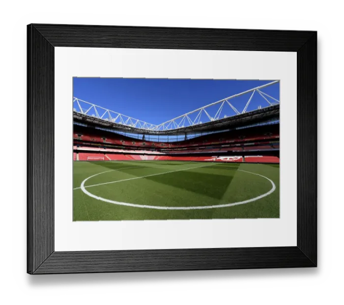 Framed Print : Emirates Stadium: Arsenal's Carabao Cup Battlefield Against Brentford