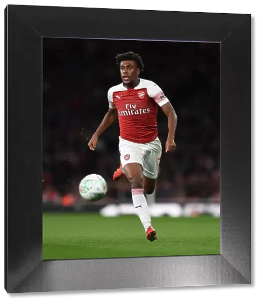 Alex Iwobi in Action: Arsenal vs Brentford, Carabao Cup 2018-19